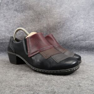 ProReflex Shoes Women 39 Bootie Slip On Leather Comfort Work Walking Fashion Low